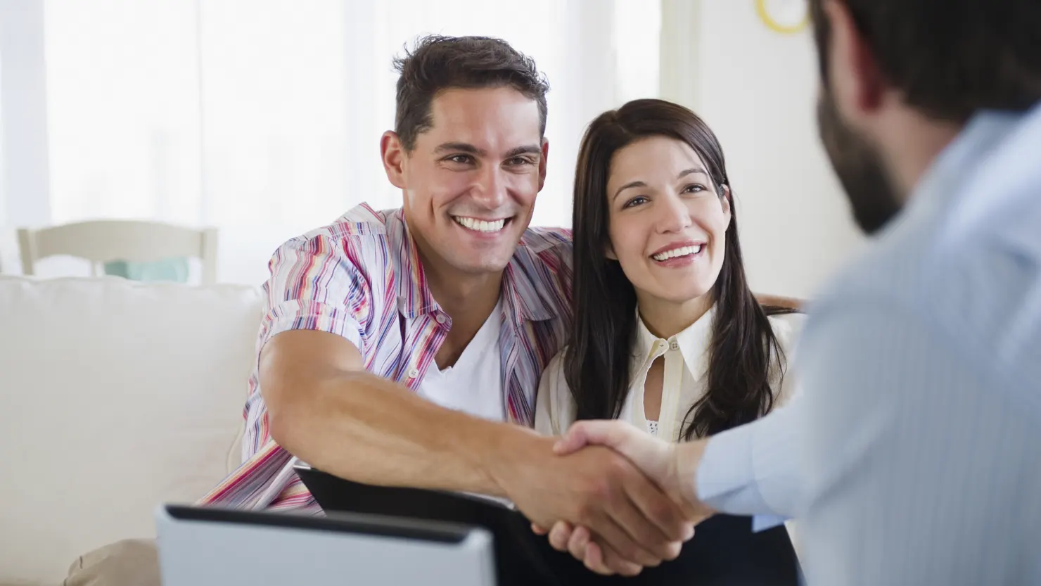 Financial Advisor with clients